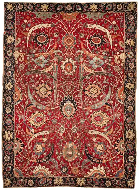 Sotheby's 17th century antique Persian carpet