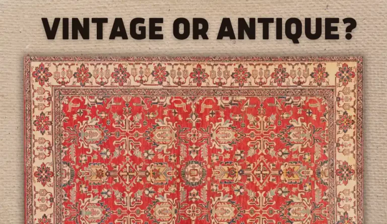 What is the Difference Between Vintage and Antique Persian Rugs