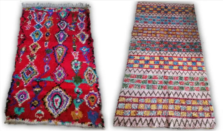 large boucherouite rug