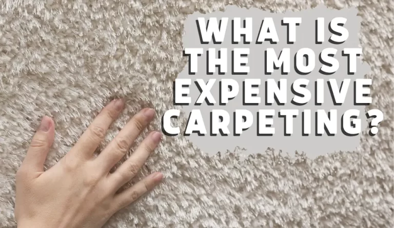 What Is the most expensive type of carpeting