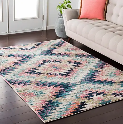 native american polypropylene rug