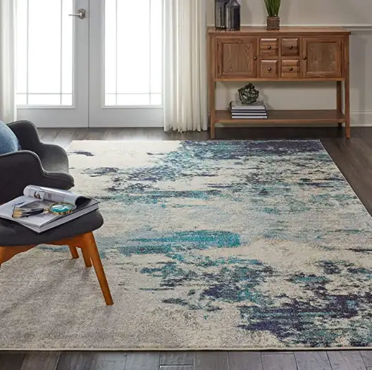 nourison modern abstract sublime area rug