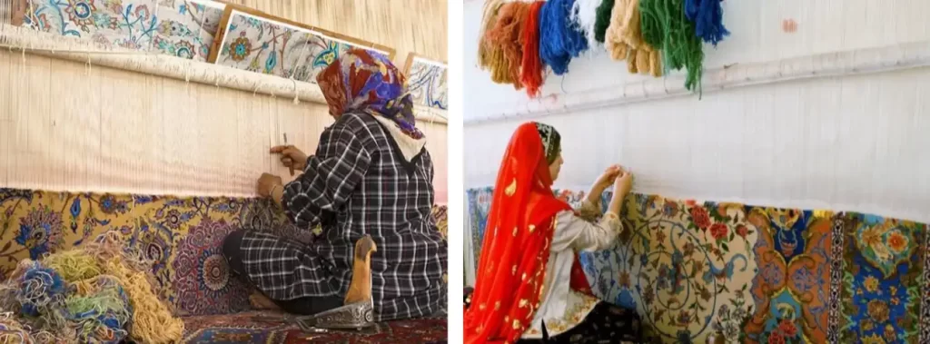 persian rug manufacturing