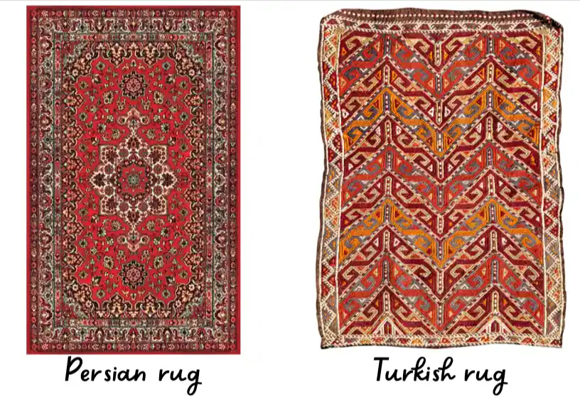 persian and turkish rugs