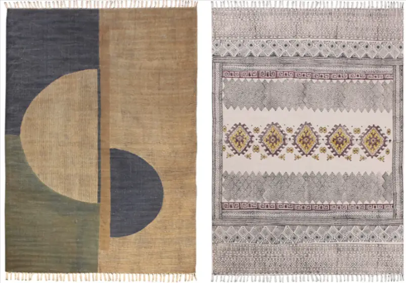 cotton dhurrie rugs