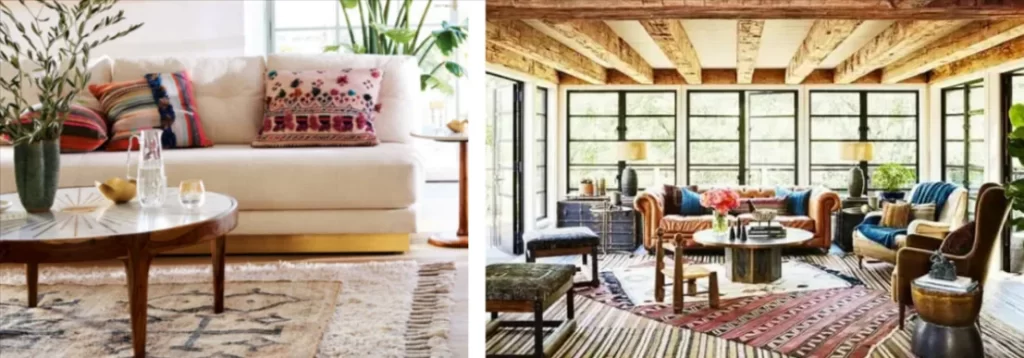 modern decorating with oriental rugs