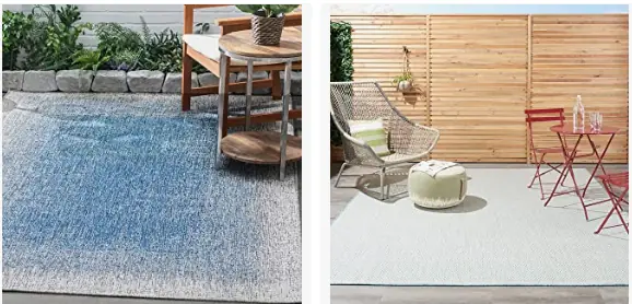 polypropylene vs polyester outdoor rugs