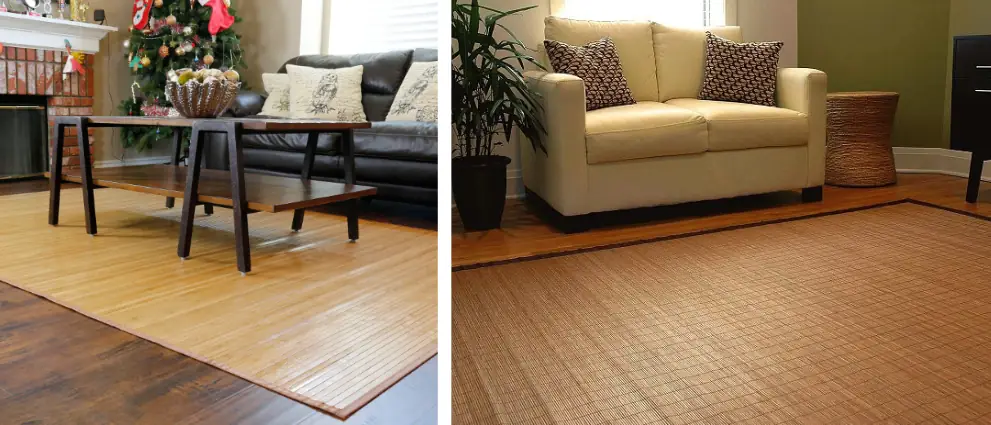 bamboo carpet mat