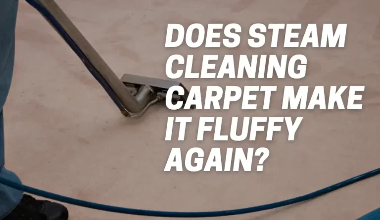 Does Steam Cleaning Carpet Make it Fluffy Again?