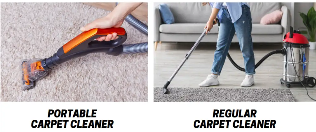 portable carpet cleaner