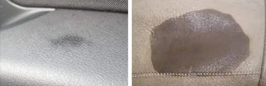 silicone lube stain removal