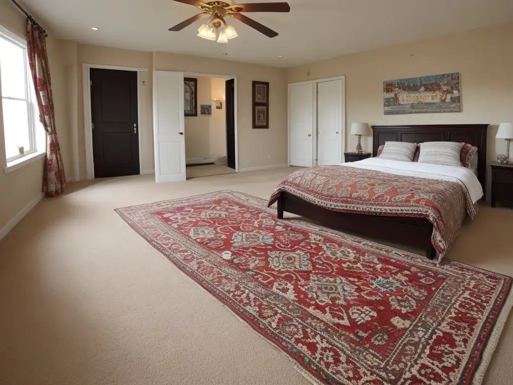 berber carpet in bedroom